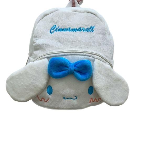 Cinnamoroll Faux Fur Mini Backpack Bundle - Picture 2 of 6